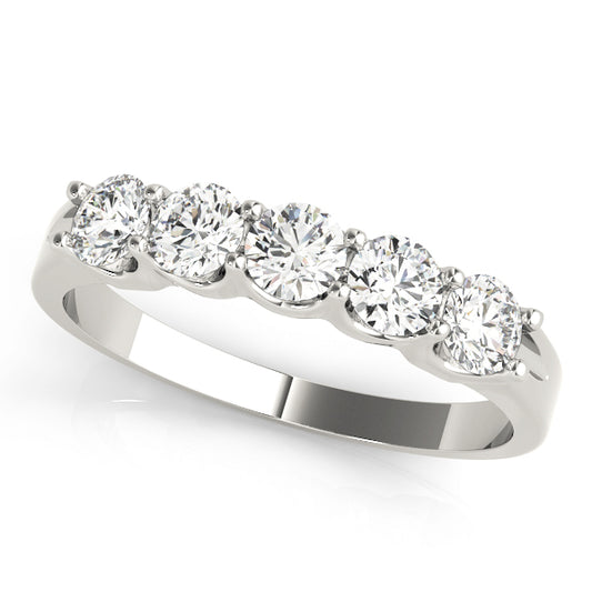 Brilliant Five Stone Band (0.75ct)