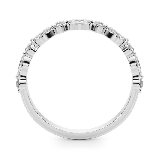 Alternating Marquise Band