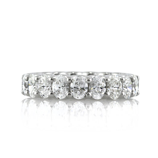Oval Eternity Band