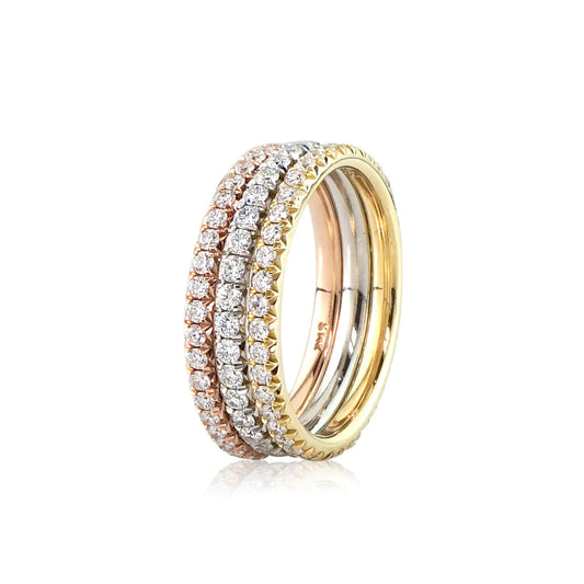 Three Ring Eternity Stack