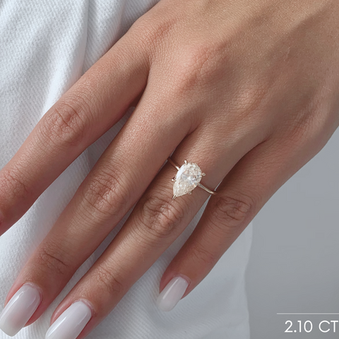 Pear Solitaire with Hidden Halo