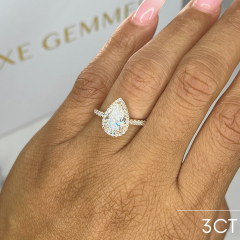 Classic Pear Halo