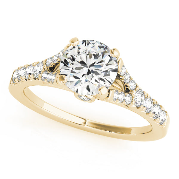 Royal Round Split Shank Ring