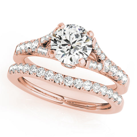 Royal Round Split Shank Ring