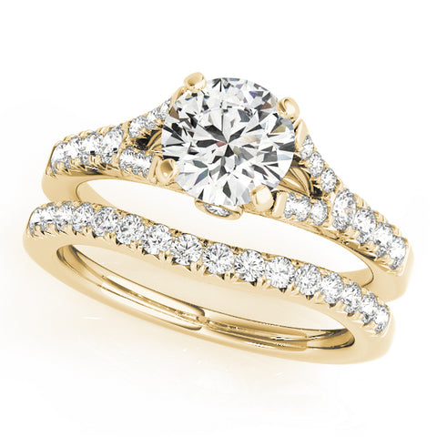 Royal Round Split Shank Ring