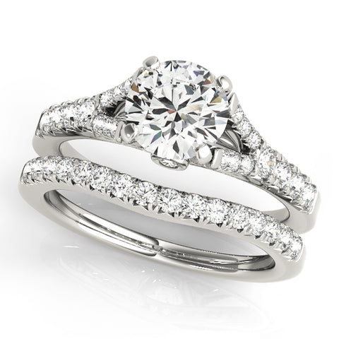 Royal Round Split Shank Ring