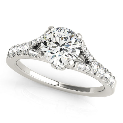 Royal Round Split Shank Ring