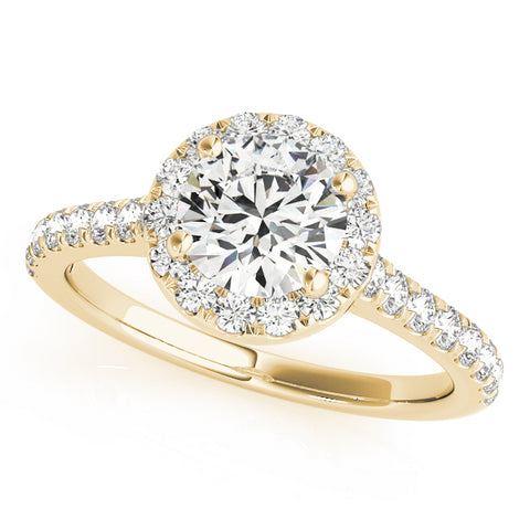 Round Halo with Hidden Accent