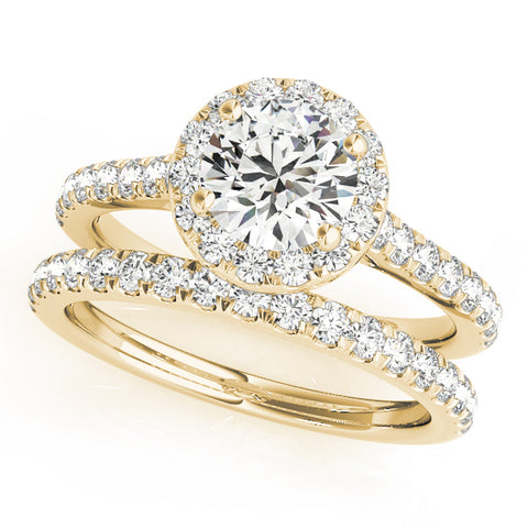 Round Halo with Hidden Accent