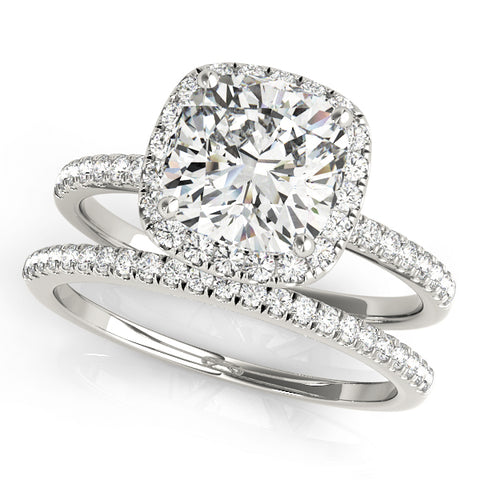 Modern Cushion Halo