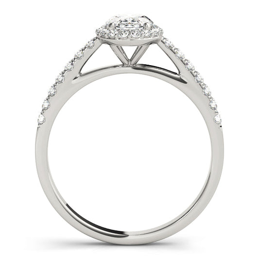 Lab Diamond Classic Oval Halo