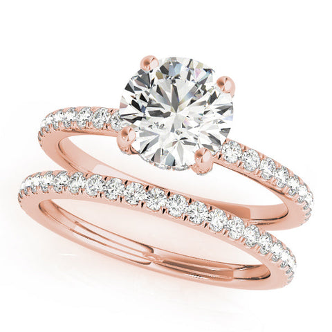 Lab Diamond Round Hidden Halo