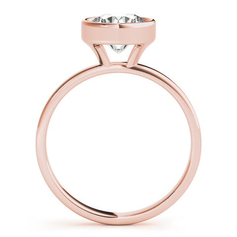 Bezel Set Round Solitaire