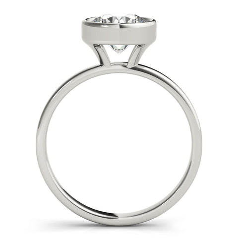 Bezel Set Round Solitaire