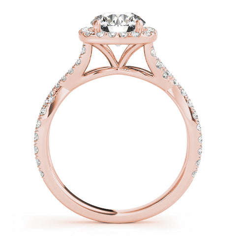 Round Infinity Halo RIng