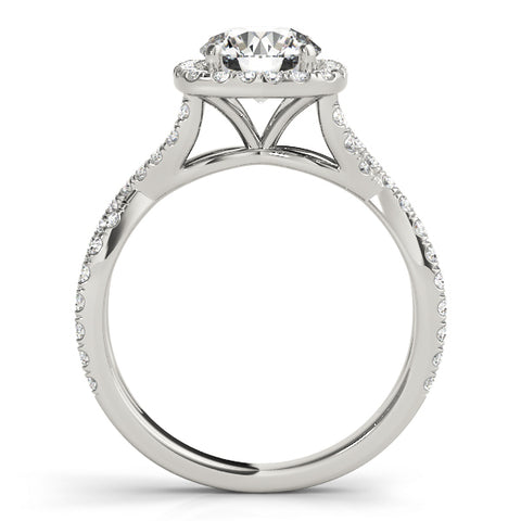 Round Infinity Halo RIng