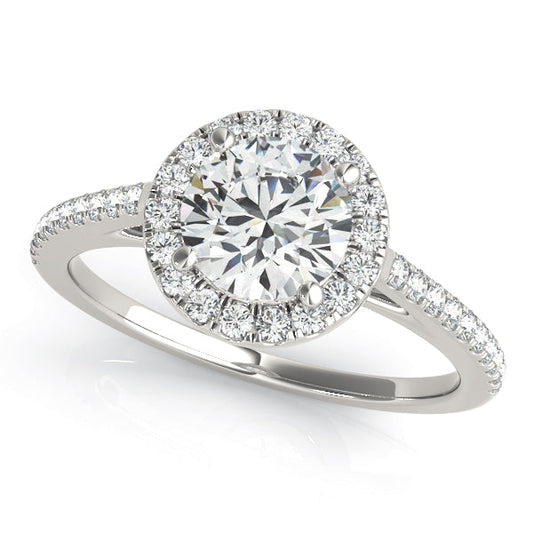 Lab Diamond Classic Round Halo