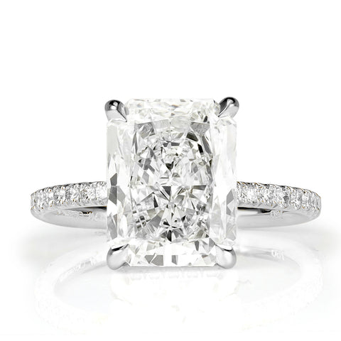 Lab Diamond Radiant Hidden Halo