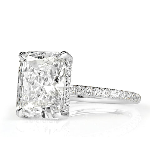 Lab Diamond Radiant Hidden Halo