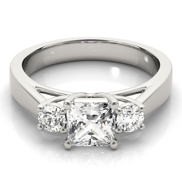 Princess 3 Stone Ring