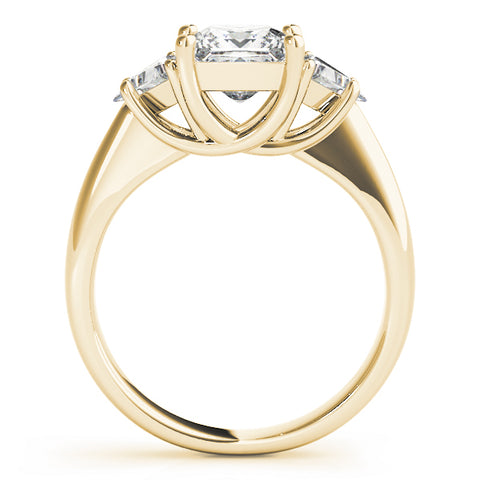 Princess 3 Stone with Trillions