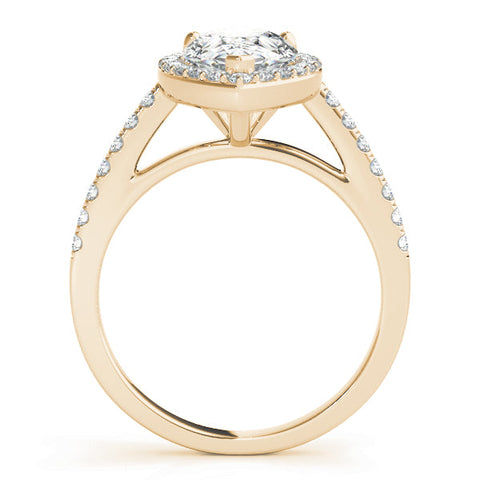 Lab Diamond Classic Pear Halo