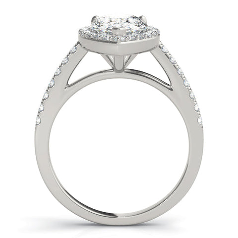 Lab Diamond Classic Pear Halo