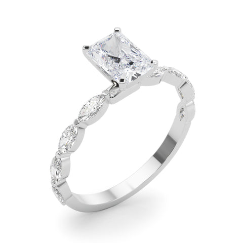 Radiant with Marquise Band