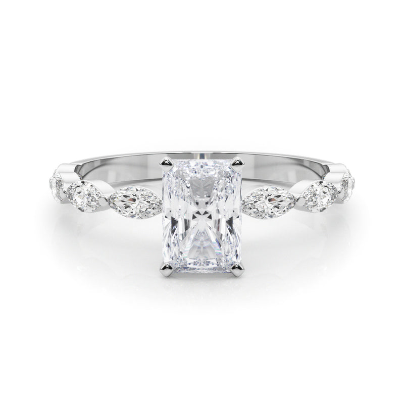 Radiant with Marquise Band