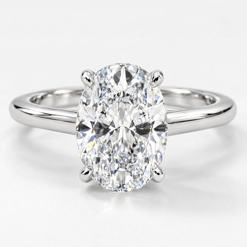 Classic Oval Solitaire