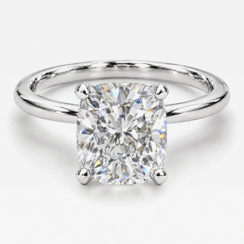 Cushion Cathedral Solitaire
