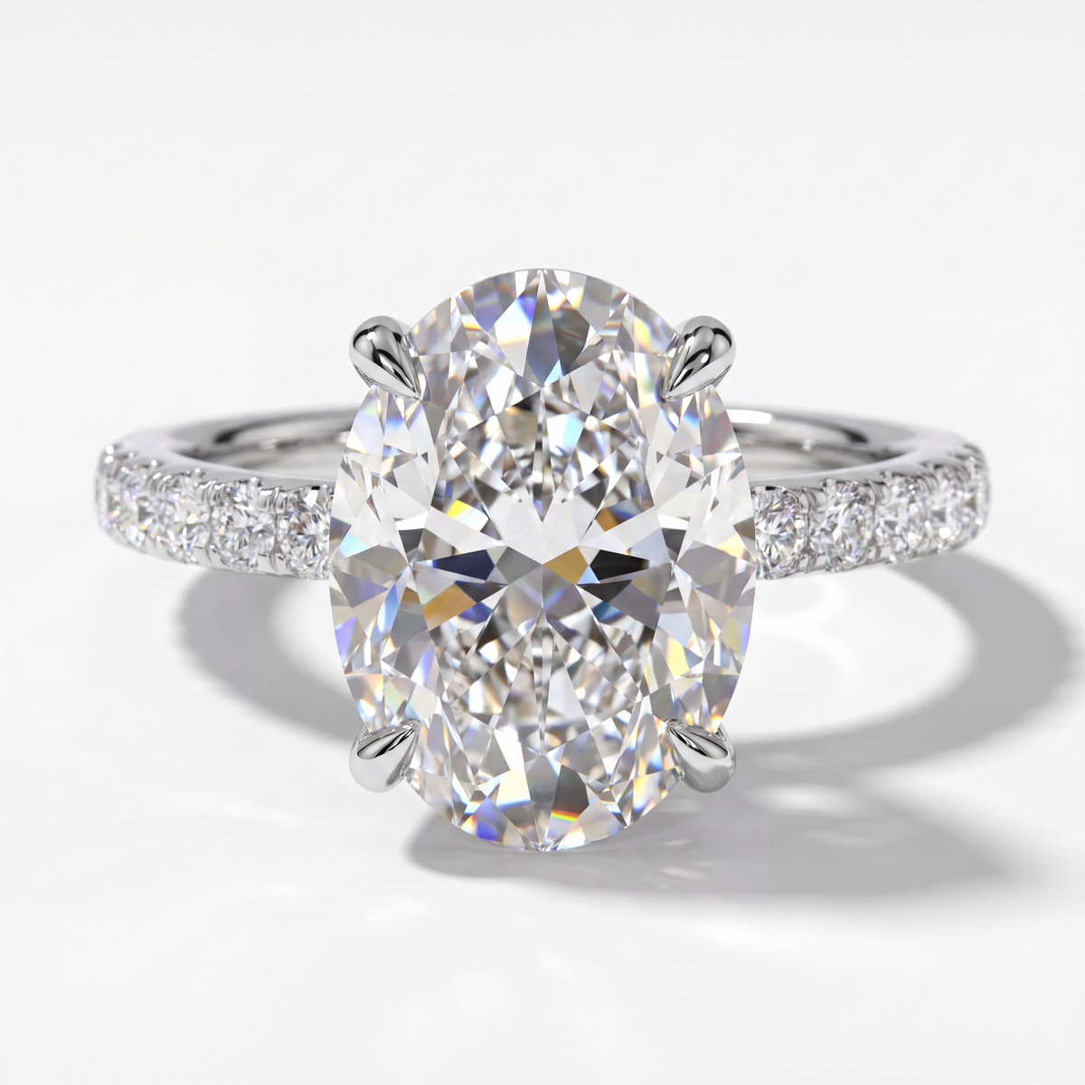 Oval Hidden Halo