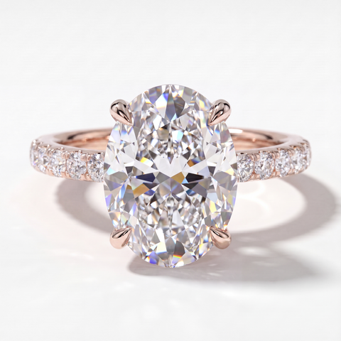 Oval Hidden Halo
