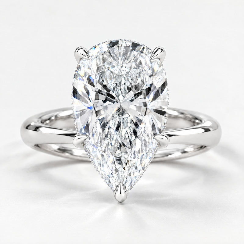 Pear Solitaire with Hidden Halo