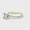 Princess with Marquise Alternating Band