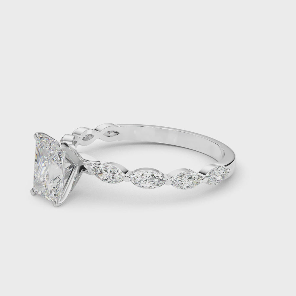 Radiant with Marquise Band