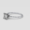 Princess Cathedral Solitaire 360 view, white gold