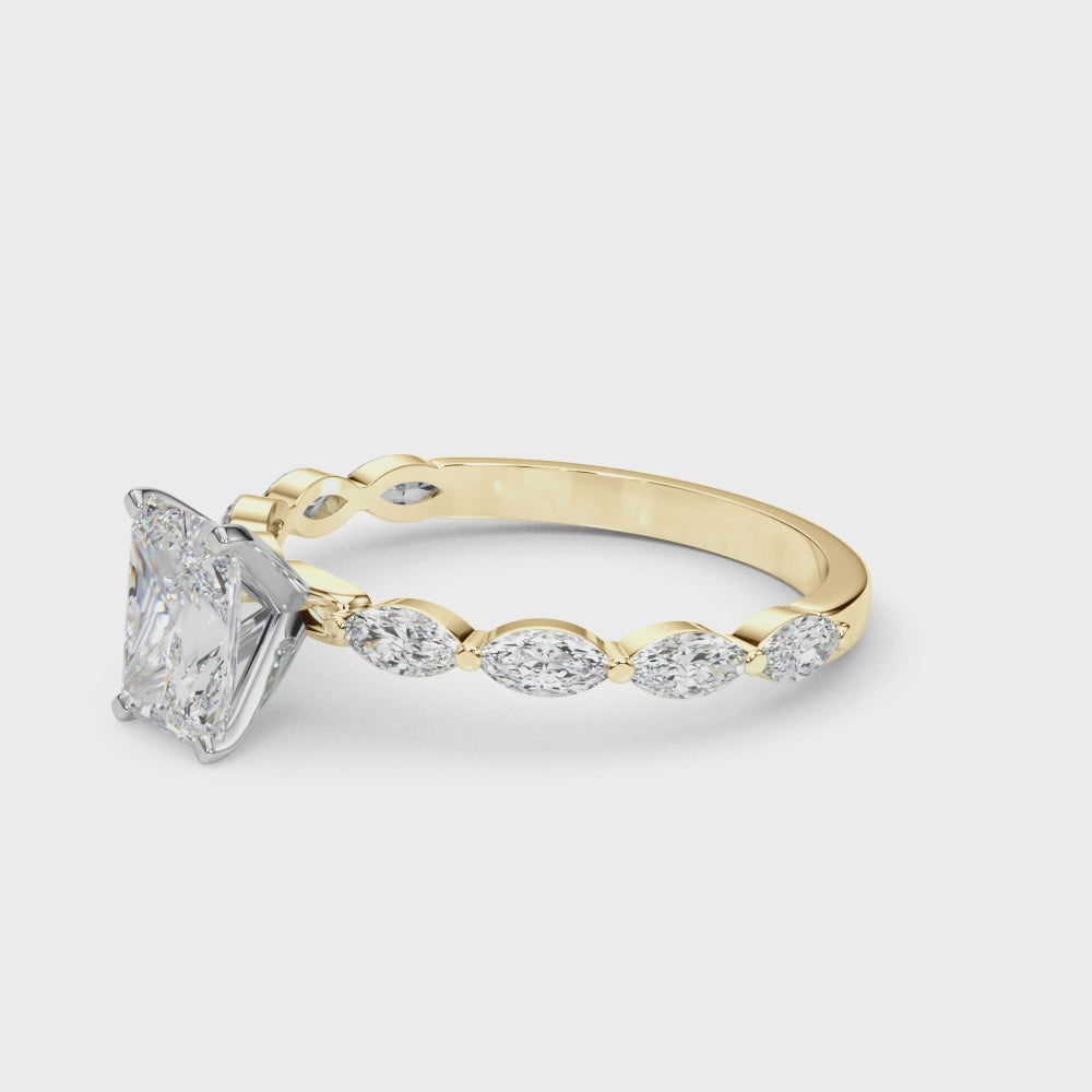 Radiant with Marquise Band