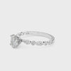 Oval with Marquise Alternating Band