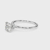 Round Solitaire with Hidden Halo Neck