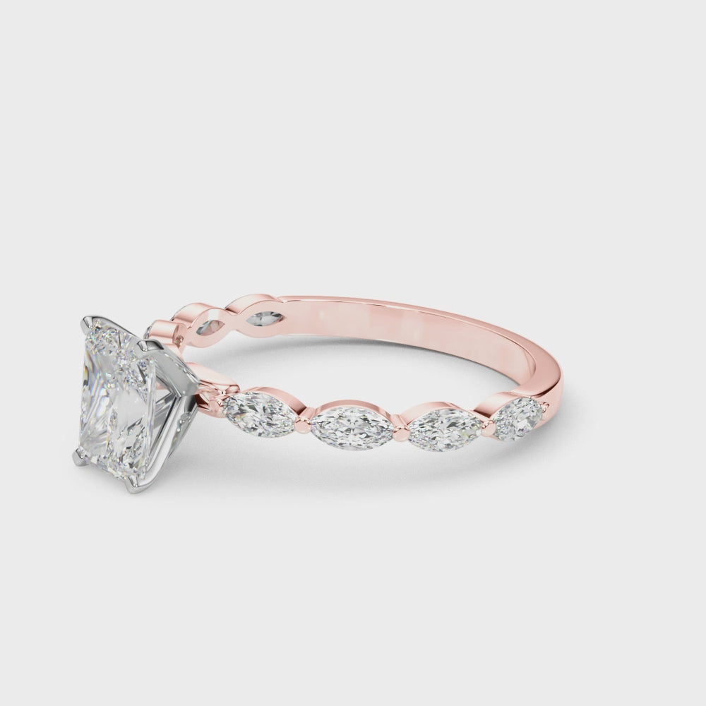 Radiant with Marquise Band