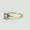 Princess Cathedral Solitaire 360 view, yellow gold