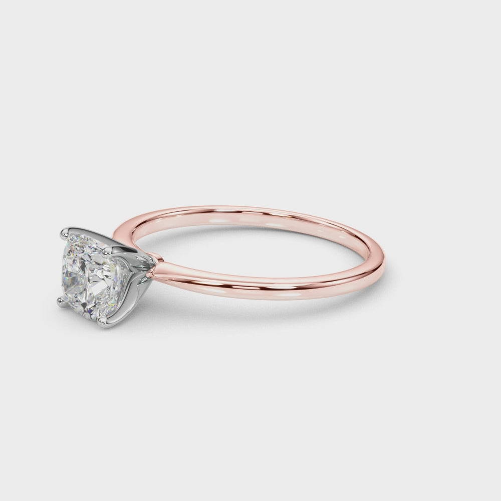 Cushion Cathedral Solitaire