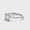 Emerald Pave Hidden Halo