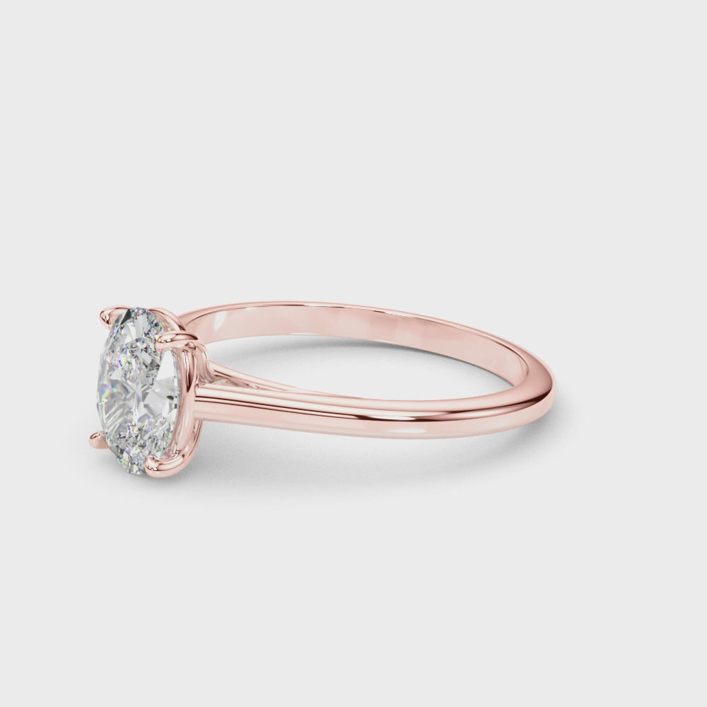 Classic Oval Solitaire
