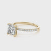 Princess Pave Hidden Halo