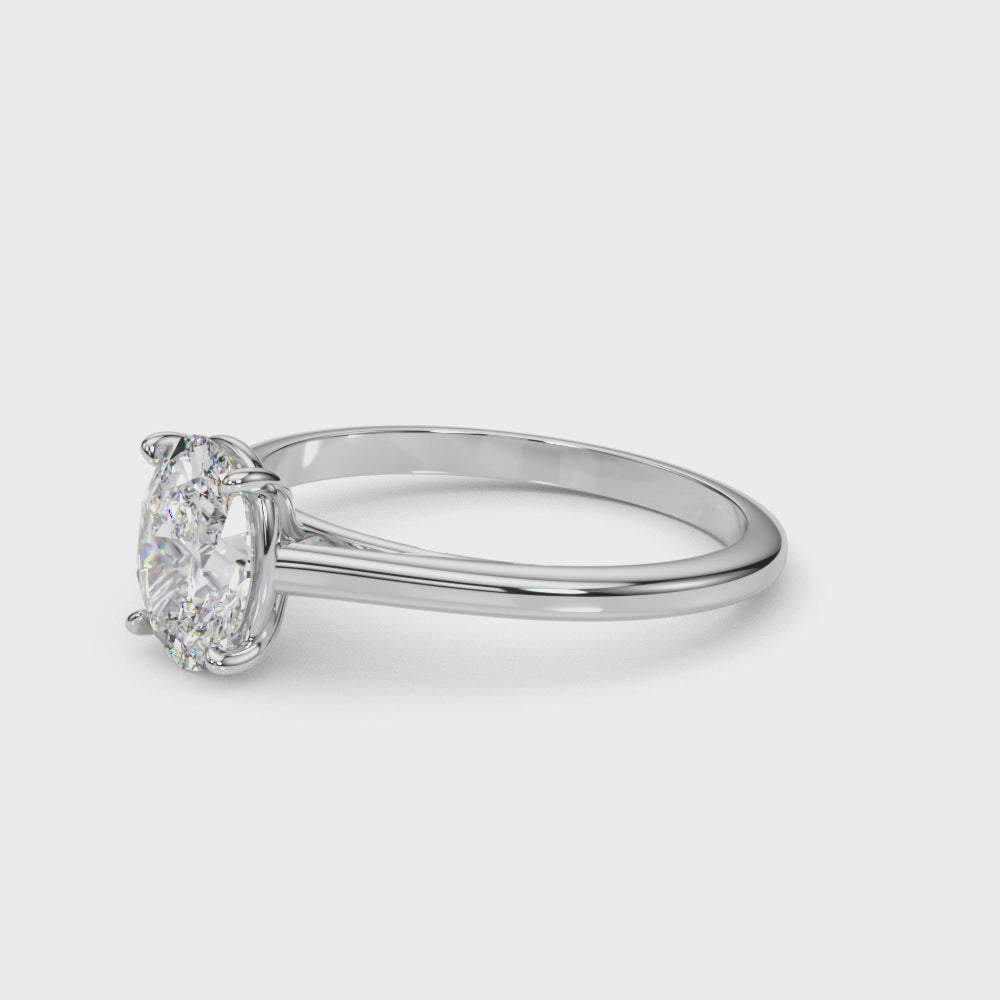 Classic Oval Solitaire