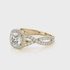 Round Infinity Halo RIng