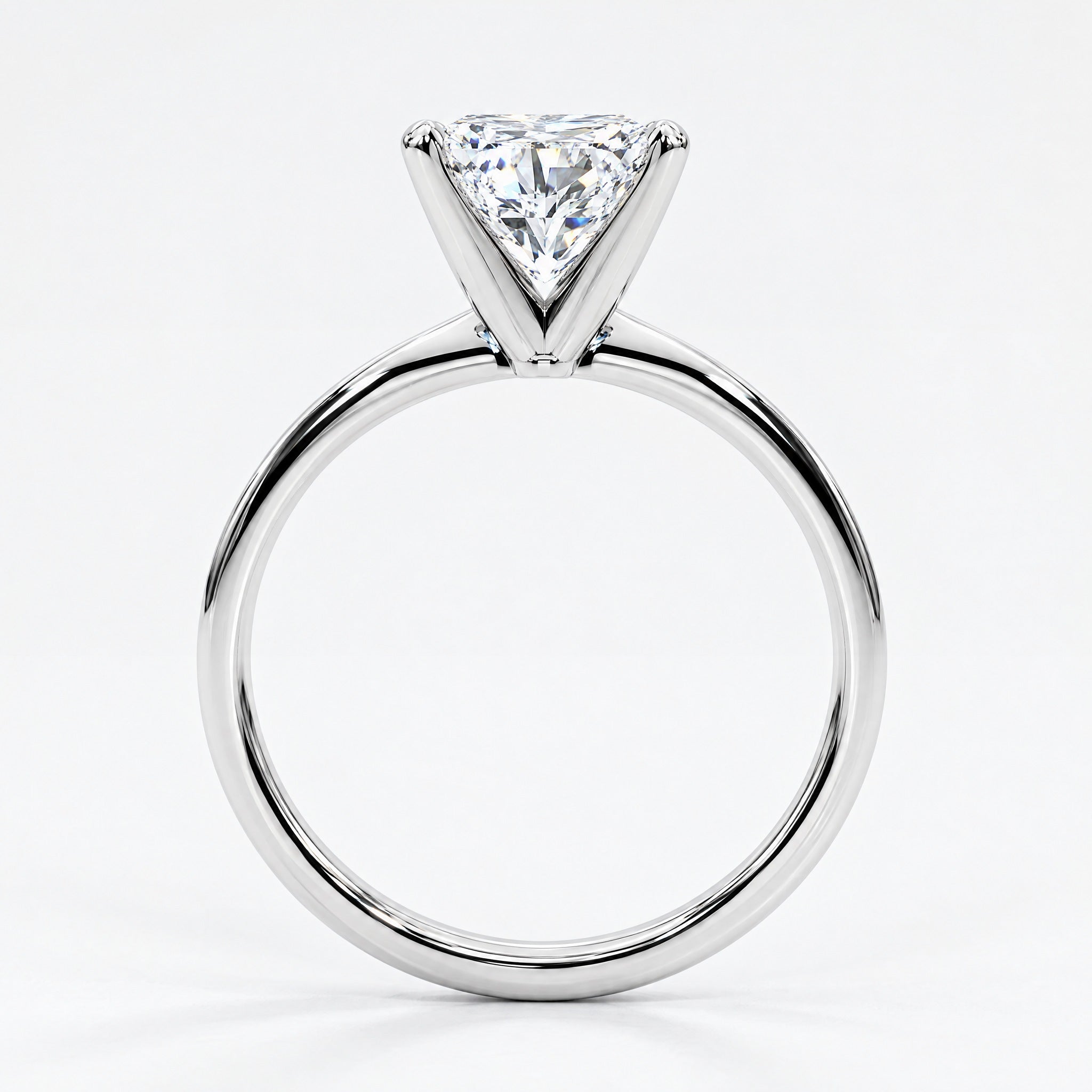 Princess Cathedral Solitaire, profile view