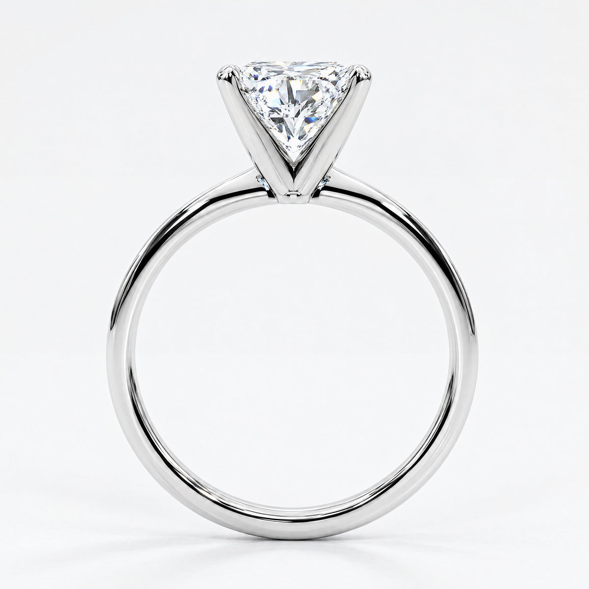 Princess Cathedral Solitaire, profile view